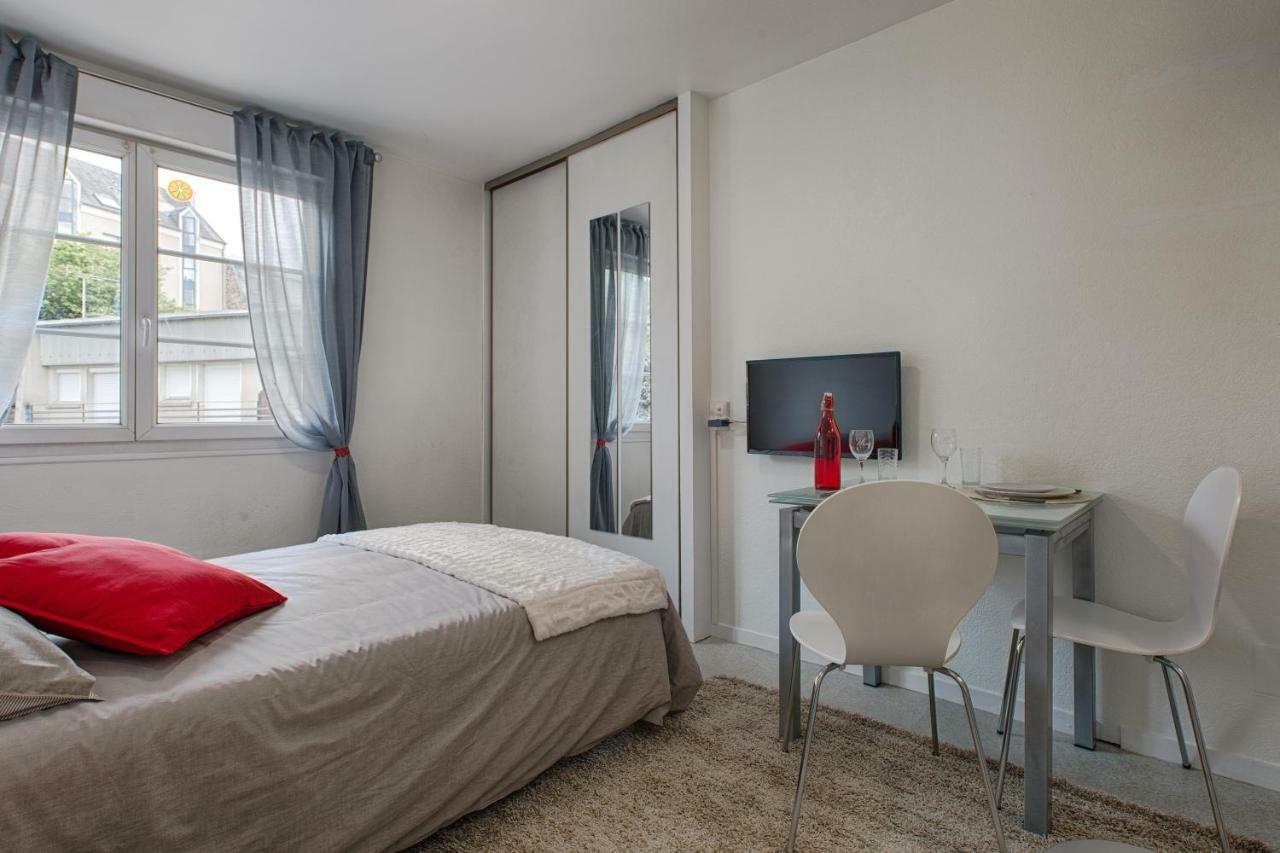 Studio Cosy + Hyper-Centre + Netflix Saint-Lô Exterior foto