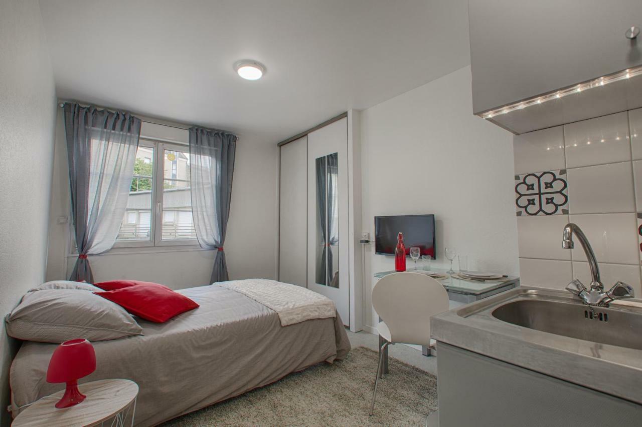 Studio Cosy + Hyper-Centre + Netflix Saint-Lô Exterior foto